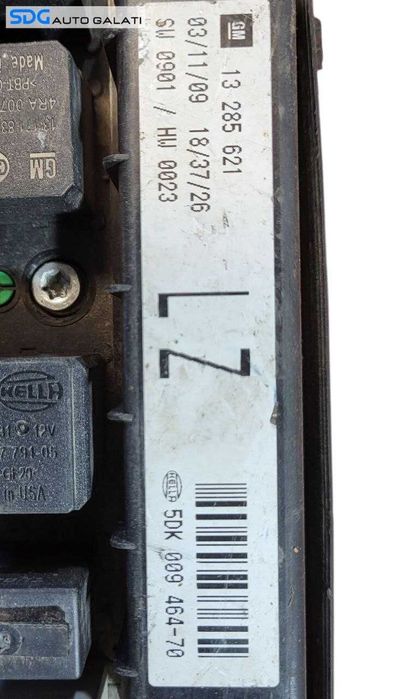 Unitate Modul Calculator Tablou Panou Sigurante Opel Astra H 2004 - 2010 Cod 13285621 13285621LZ [LS0053]