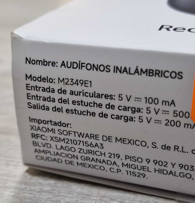 True wireless слушалки XIAOMI REDMI BUDS 6 LITE