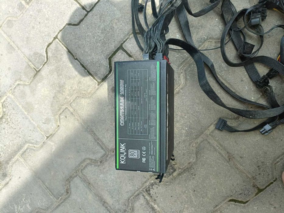 Sursă PC Kolink Continuum 1050W, Platinum, complet modulară