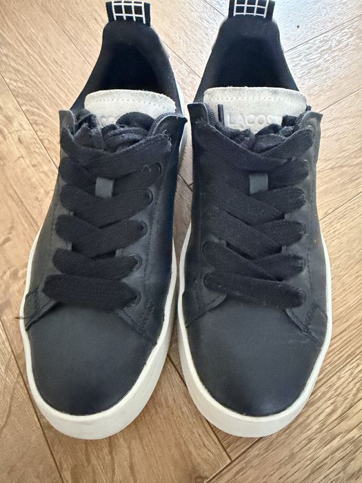 Кеды черные lacoste