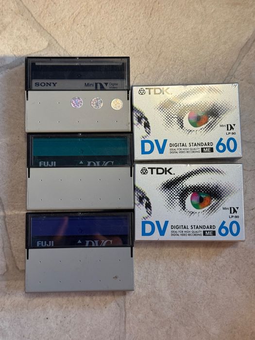 Lot 5 casete video digitale format miniDV