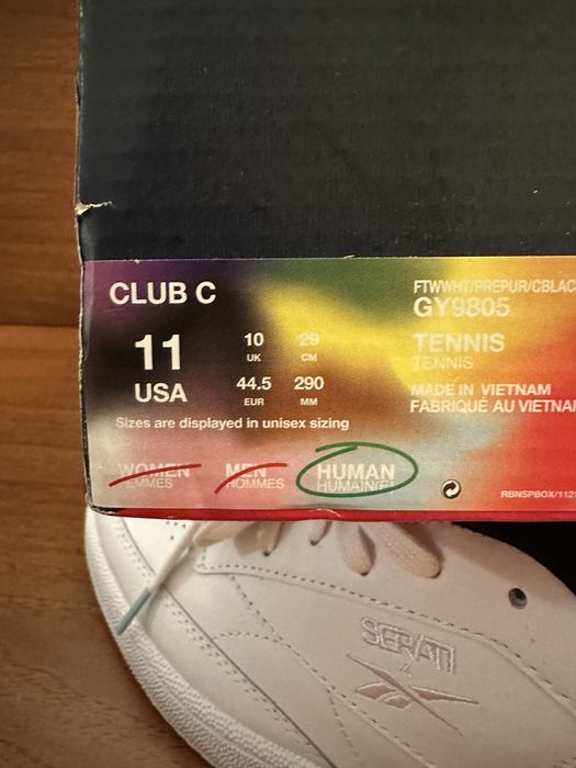 Кроссовки Reebok 44,5