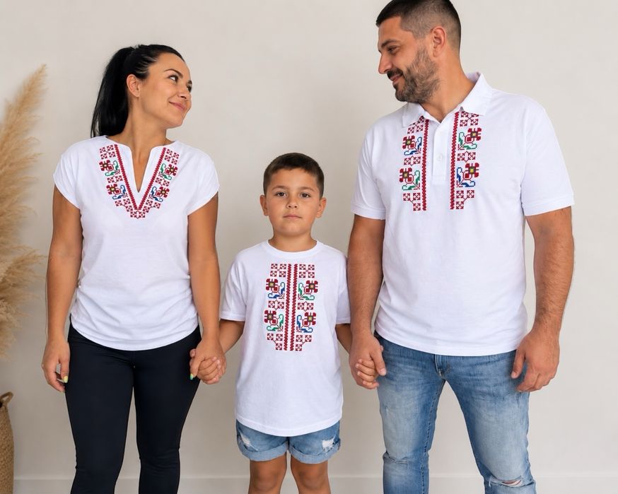 Тениски с бродерия
