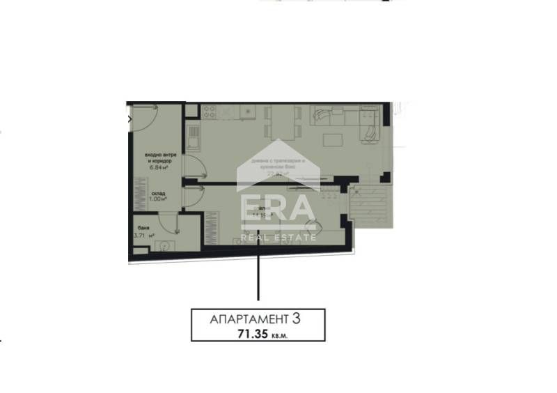 Продава се Двустаен апартамент в София, Зона Б-18 - 71 кв.м за 2211 €/кв.м - Снимка #2
