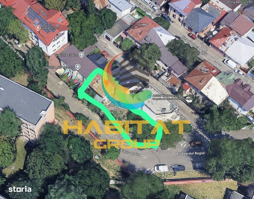 261 mp deschidere dubla 20,7 ml si 13,5 ml 850 metri de metrou Grozăve