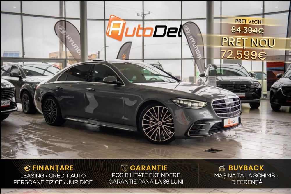 Mercedes-Benz S S400d LONG 4Maitc "AMG Line" MBUX 3D/ Panoramic / Posibilitate Leasing