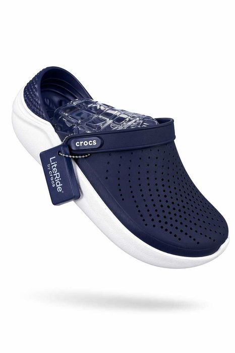 Тапочки Crocs LiteRide Clog, размеры от 36 до 46.