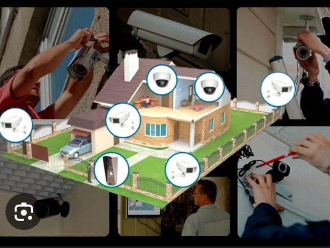 Установка камер и видео наблюдения