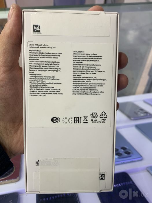 Samsung A18 6/128 GB Qora
