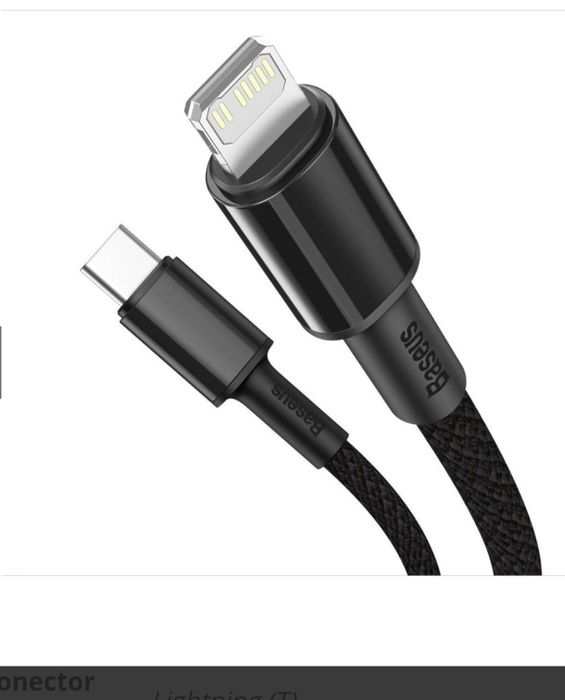 Cablu alimentare si date Baseus High Density Braided