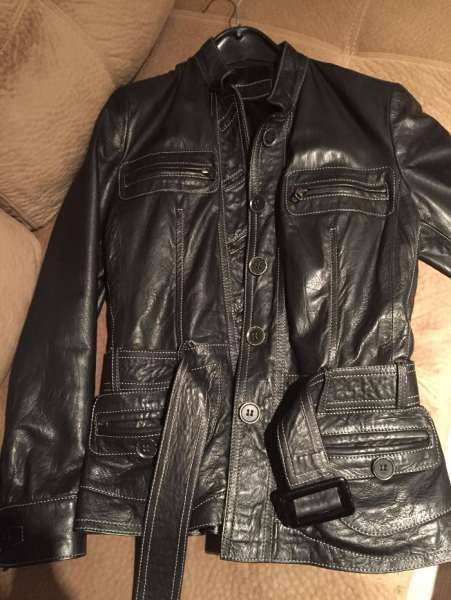 Яке от естествена кожа