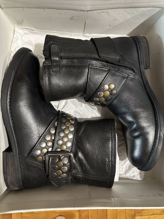 Сапоги Geox натур.кожа