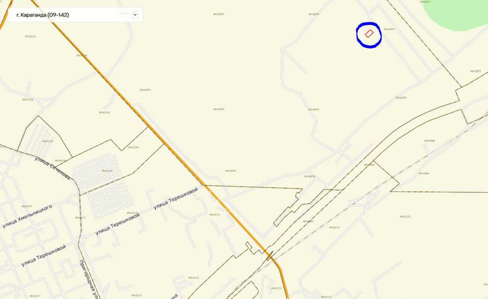 Продаётся дачный участок в Караганде