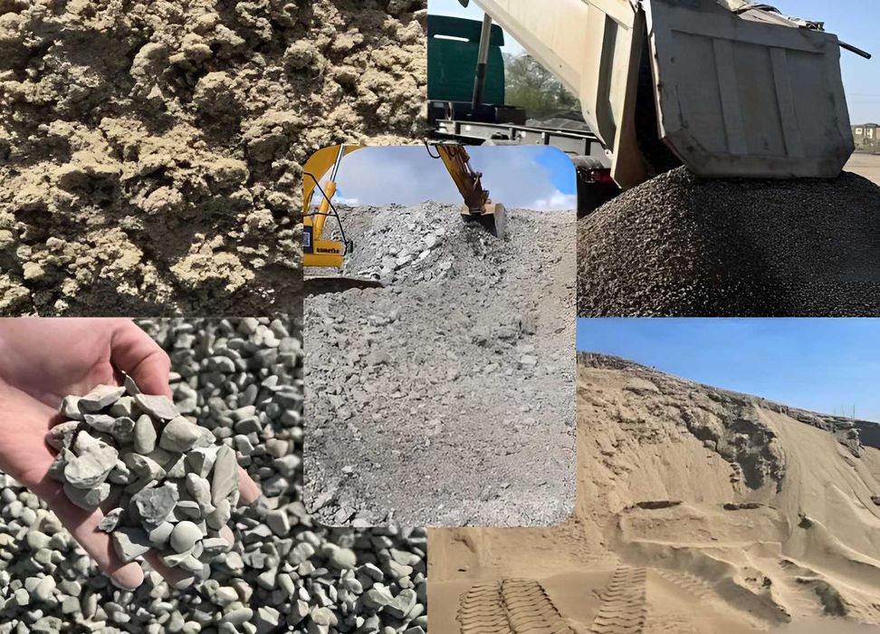 щебень дресва песок грунт