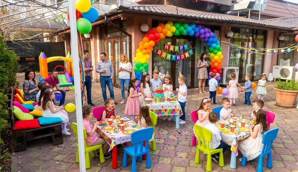 ДЕТСКИ РОЖДЕН Ден без стрес - готова зала с двор в София