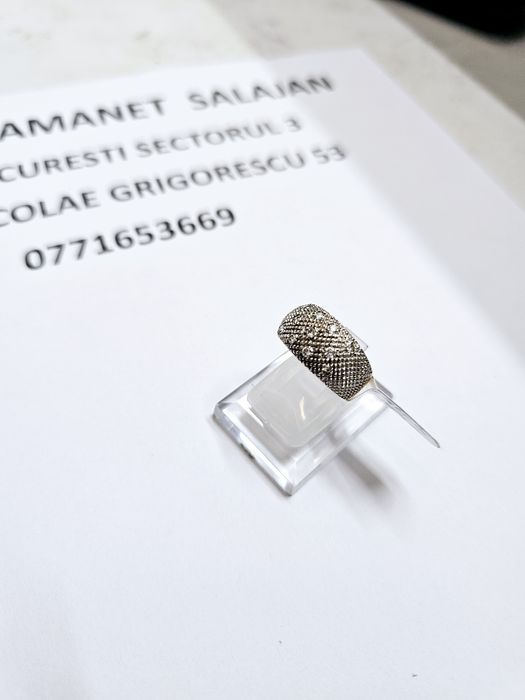 Vand inel dama din aur 14 k 5.36 g cod 682