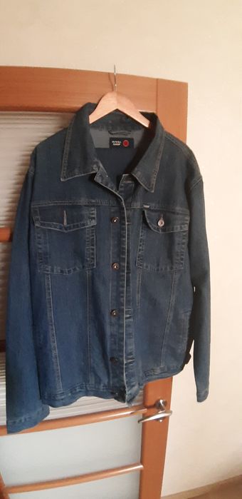 Внимание большой размер!Продам джинсовый костюм 58-60 р.