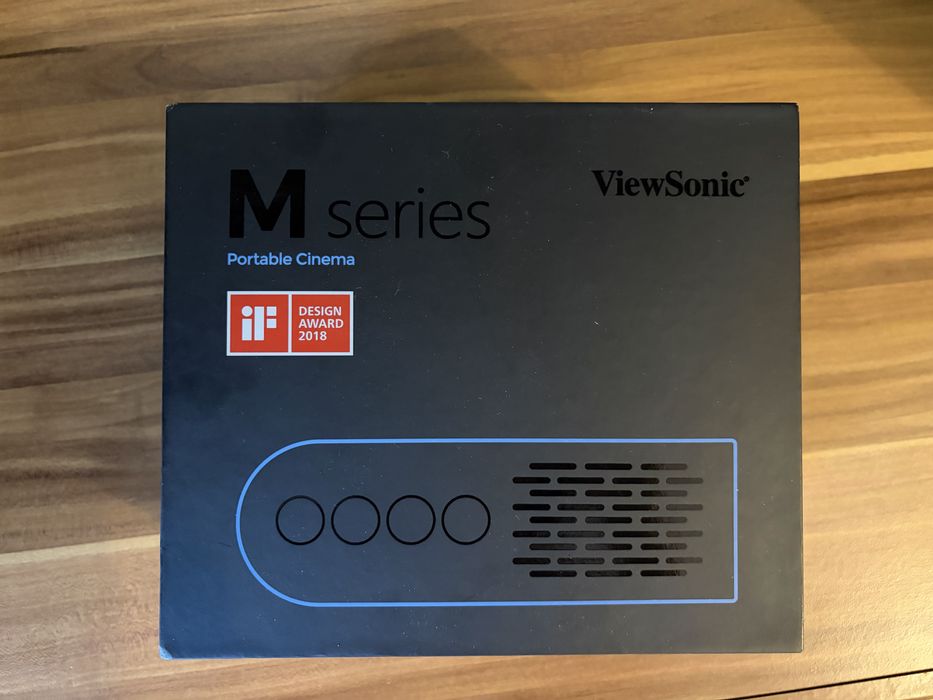 Videoproiector VIEWSONC M1 Plus, FWVGA, 300 Lumeni, agintiu