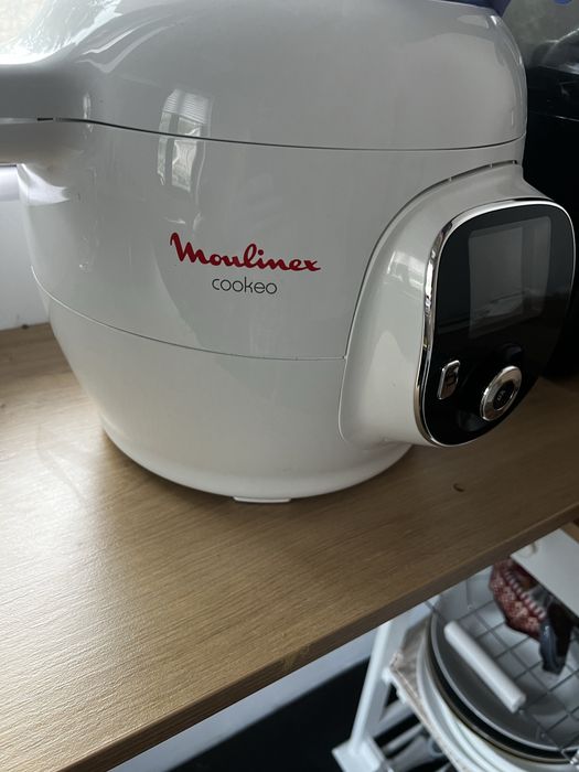 Oferta - Multicooker Moulinex cookeo Cook4me, 6l, 1600W, 6 programe, aplicatie 150 retete, alb-gri