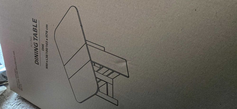 Сгъваема кухненска маса чисто нова