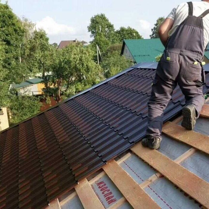 Кровельные и фасадные работы.Замер.Так же продаём материал.Договор.