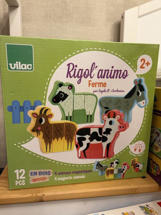 Детски образователни играчки (Montessori, Djeco, Vilac и др.) – много добро състояние