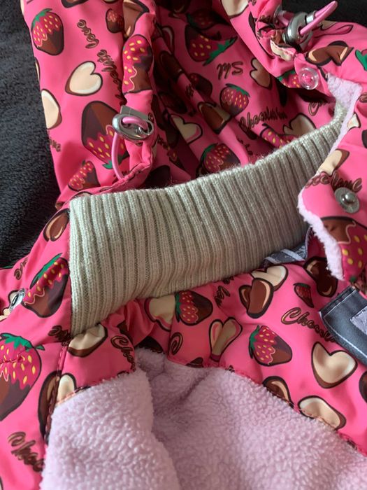 топло зимно яке за момиче 110 см