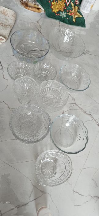 Продам посуду из стекла и хрусталя