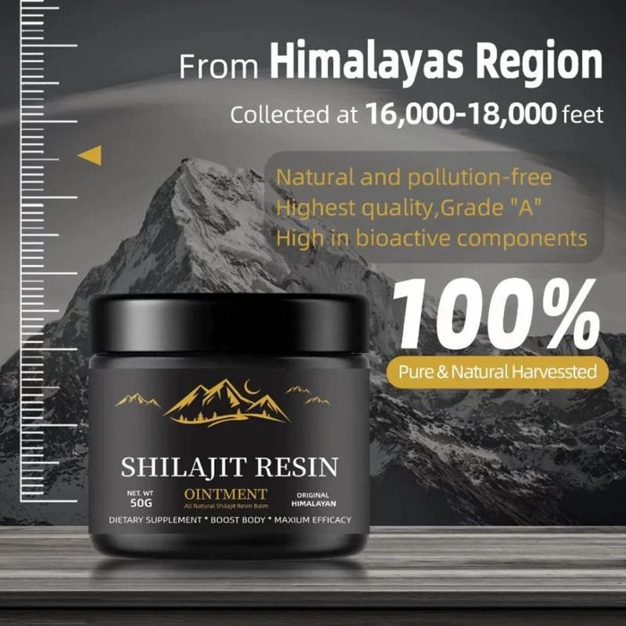 Shilajit Original, rășină mumio 100% pură 50gr