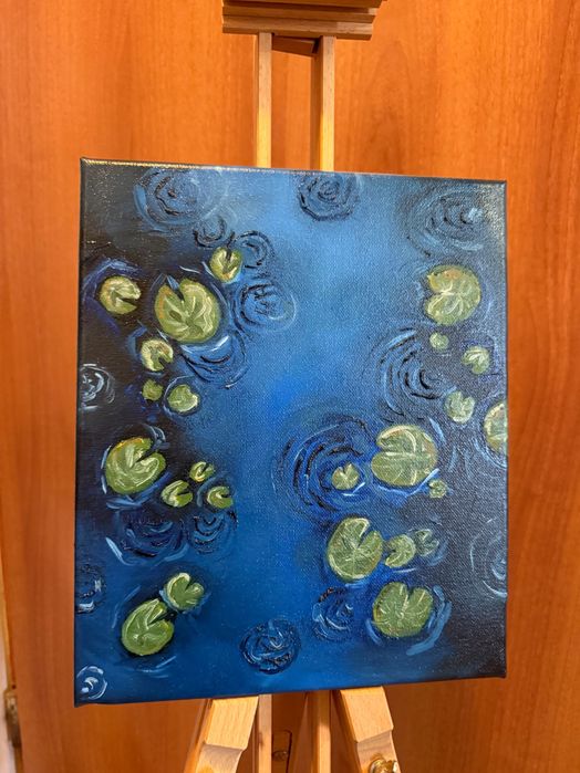 Българска Картина “Нощно езеро”