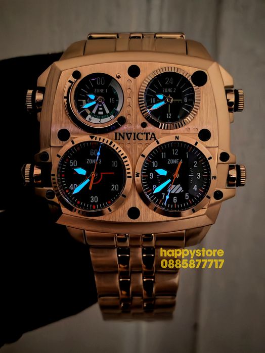 INVICTA Zulu Gold 54 mm, Инвикта нов мъжки часовник