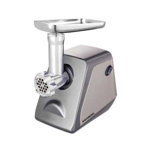 Електрическа месомелачка с приставка за доматен сок – 1600W, инокс