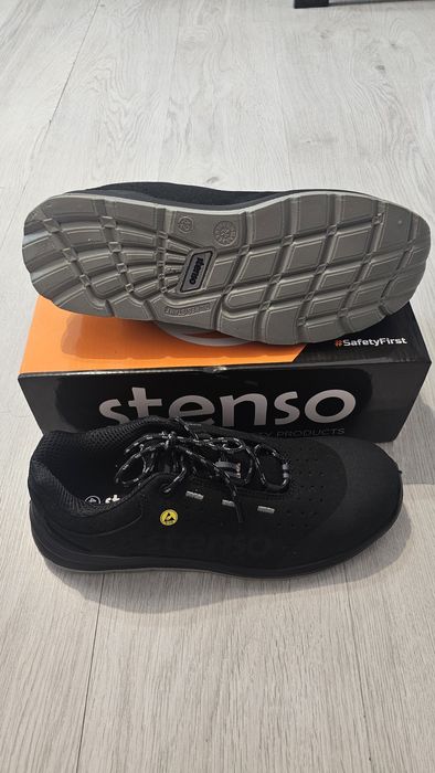 Работни обувки /safety shoes/STENSO jett black low S1PL ESD SR /размер 42/