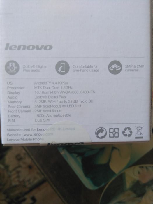 LENOVO  A-319.телефон