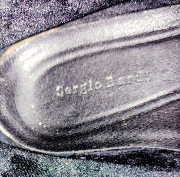 Ghete bărbați ,piele, Sergio Bardi