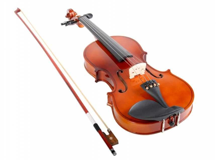 Set vioara 1/4 NATUR Flame MV012L arcus+geanta transport+barbie+sacaz