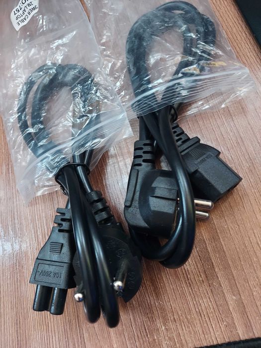 Кабели питания для телевизоров, новые !