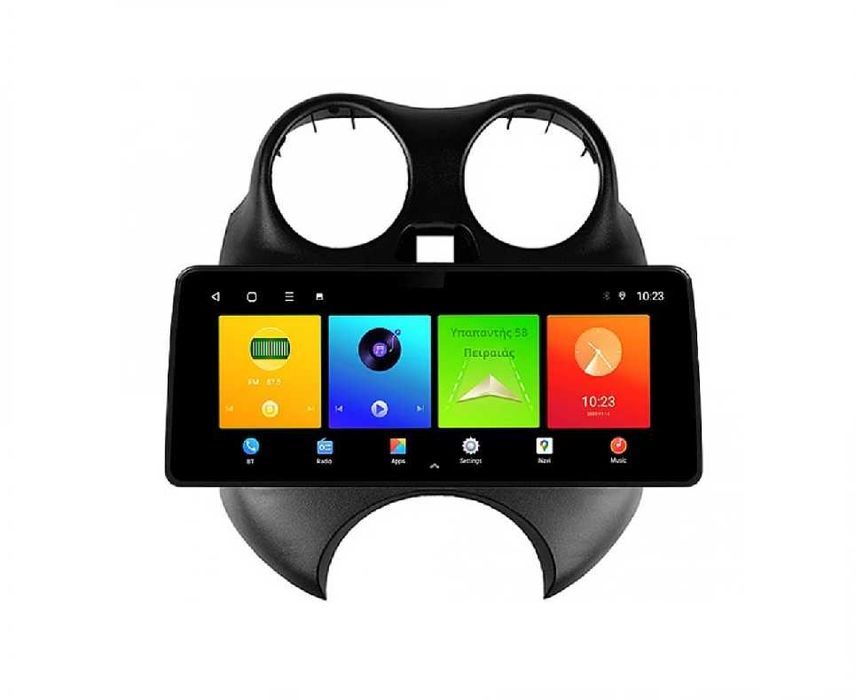 NISSAN MARCH MICRA K13 2010 - 2013 12.3 " андроид навигация, 9587+9501