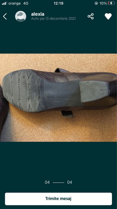 Pantofi tamaris mar. 40