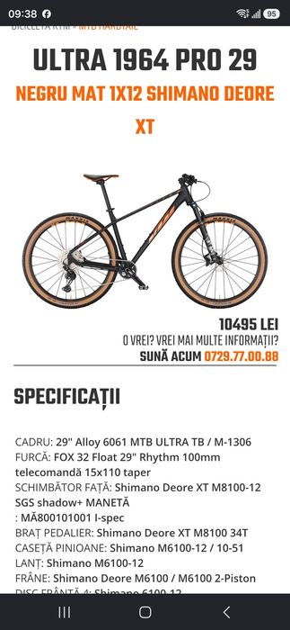Bicicleta Ktm Ultra