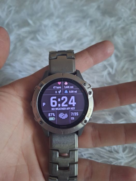 Продам Garmin fenix 6 sapphire titanium