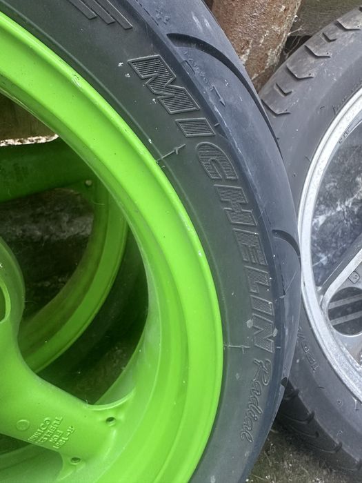 Jante Kawasaki 17 inch față spate Michelin Pilot 160/60ZR17