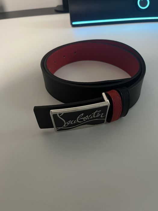 Christian Louboutin колан двулицев