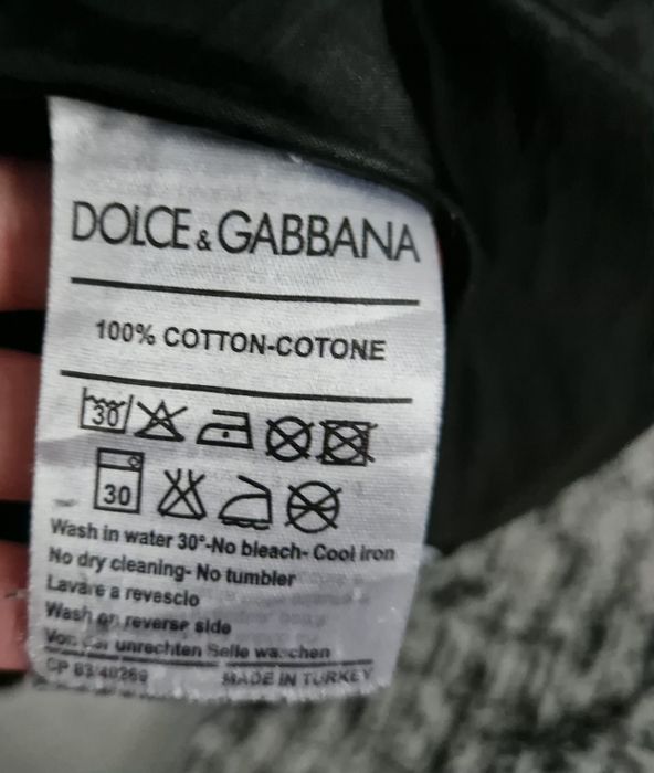 Jachetă de puf neagră Dolce & Gabbana