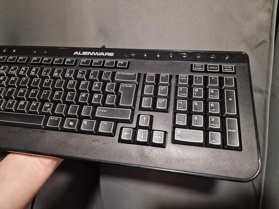 Tastatura Multimedia Alienware  SK-8165, USB, Slim / Gaming