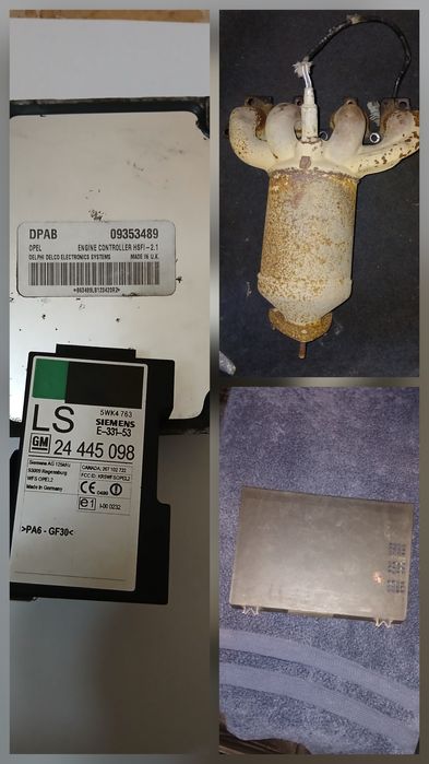 Ecu opel astra g și catalizator gol