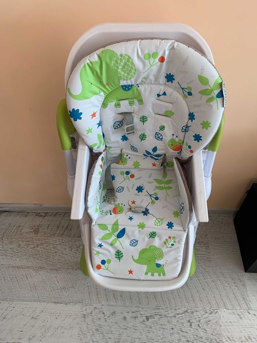 Детско столче за хранене CANGAROO MINT зелен цвят