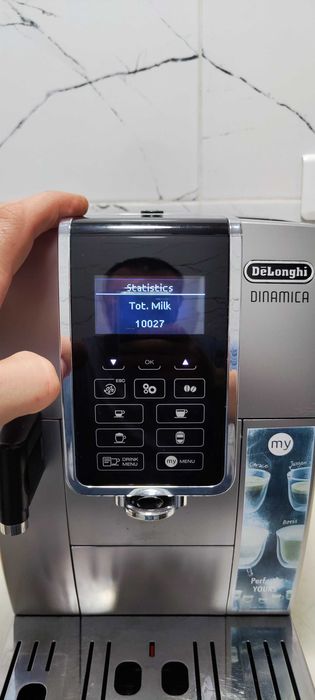 Espressor Automat DeLonghi Dinamica ECAM 352.55.SB Aparat Cafea Boabe