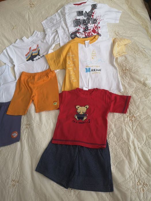 Lot hăinuțe de vară pentru baieti, 86-92 cm
