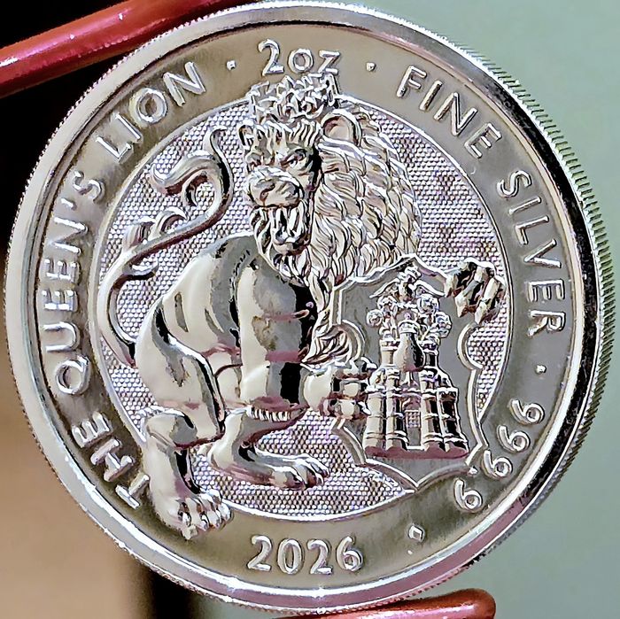 UK Royal Mint Tudor Beasts monede lingou argint 999